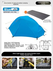 CNHIMALAYA | Waterproof Thickened Foldable Outdoor Camping Tent