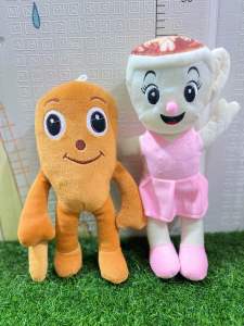 Paket Boneka anomali Tung Tung sahur dan Balerina Capuchino LED