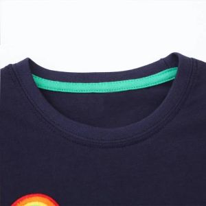 Little Maven 3PCS Tops Kids Clothes Childrens Clothing Autumn Spring Baby Boys Cartoon Animals T-shirts Cotton Birthday Gifts