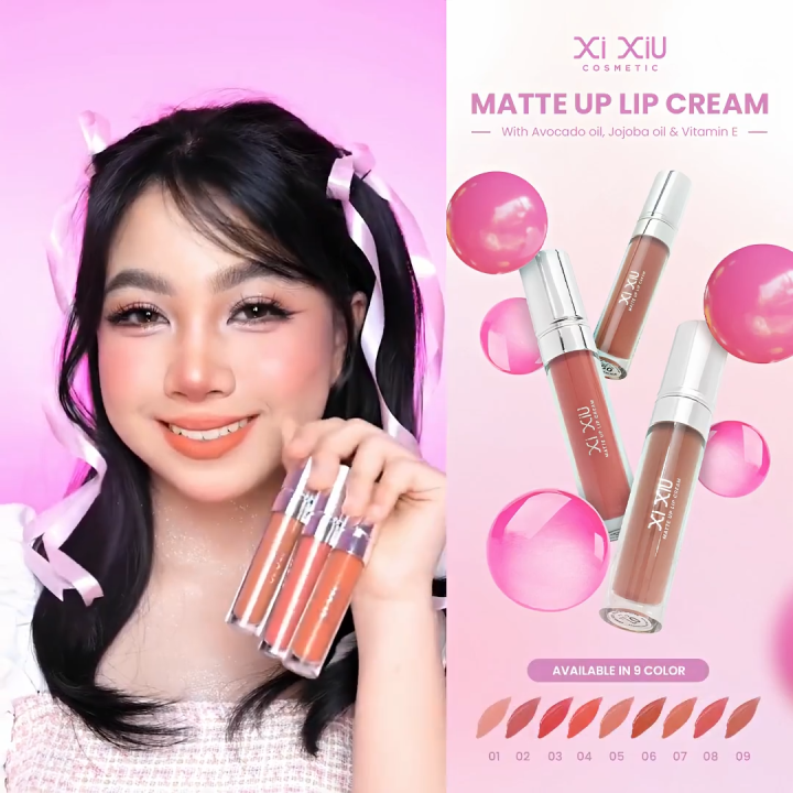 Xi Xiu Lip Cream Matte Up Lipcream XiXiu Pigmented - Transferproof