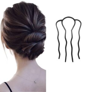 Lazy Persons U-Shaped Hairpin Braiding Goddess Tool Womens Hair Accessories Sweet Style  out New Fashion Hairpin
