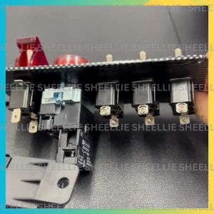 Racing Carbon New Racing Car Ignition Switch Start Switch and 3 Panel On-Off Toggle Switch