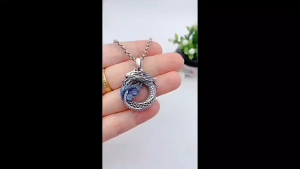 Kalung Rantai Liontin Naga Kalung Fashion Stylish dan Trendi