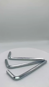 {BG}พร้อมส่ง ประแจแอลหกเหลี่ยม L ขนาด M4 ใช้สำหรับงานขันหรือคลายน็อต (ราคา/อัน) โลหะผสมที่มีความแข็งสูง เคลือบป้องกันสนิม