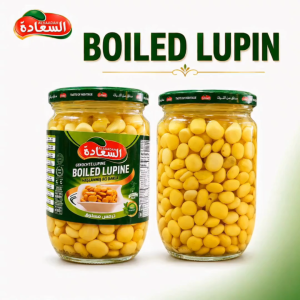 Boiled Lupini Bean ALSAADAH 660g / Lupini Beans  / Lupin / Drained Weight 400g / Natural / Halal / High Quality /
