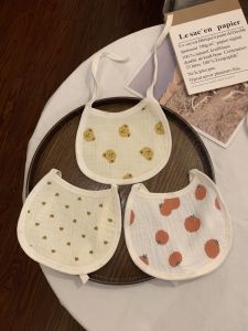 BABAOXIONG | Summer Lightweight 4-layer Cotton Drool Bib