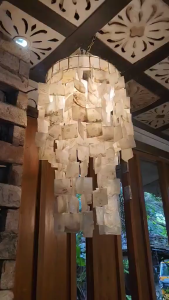 Capiz Shell Chandelier