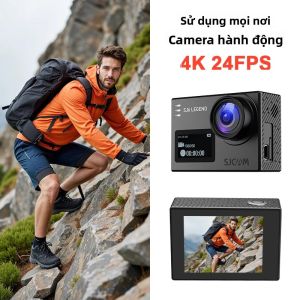 Camera Hành Động SJCAM SJ6 Legend 4K Chống Nước 30M Với Tính Năng Ổn Định Hình Ảnh Bằng Con Quay Hồi Chuyển Màn Hình Cảm Ứng 2.0 Inch WiFi 2.4G Dành Cho Lặn Và Đạp Xe
