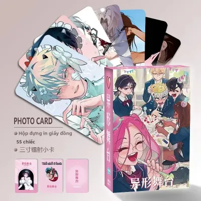 Bộ Sưu Tập Ảnh Thẻ Nhỏ 3 Inch Nhân Vật Anime Alien 55 Chiếc Dành Cho Nữ Phụ Kiện Làm Bookmark Postcard Tự Làm Unisex Chất Liệu PVC Sản Phẩm Phái Sinh Game