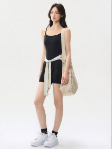 Padded Quick-Drying Training Jumpsuit