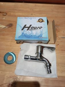 keran air bak mandi toilet wastafel kran taman chrome anti karat