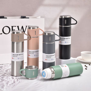 Thermos Tumbler Stainless Steel 500ml Botol Minum Hot & Cold Vacuum