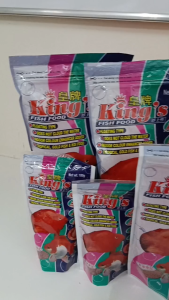 King’s Nutrient-Rich Floating Fish Food Clean Water Formula for Aquarium Fish