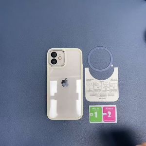 Sticker Magsafe Ring Universal Wireless Magnetic Ring Plat Adapter Magnetic Magsafe Wireless Ring Adapter Sticker Untnk iphone8-11 Sangat Tipis Dan Ringan
