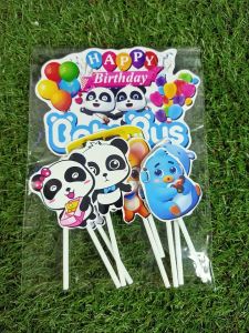 Topper cake babybus happy birthday