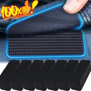 100/20 Pairs Self-Adhesive Fastener Tape Extra Strong Carpet Fixing Sticker Double Side Hook-and-loop Fastener Auto Adhesive Tapes