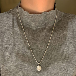 สร้อยคอทองคำพร้อมจี้หินตาเสือธรรมชาติ สร้อยคอสั้นสำหรับผู้หญิง สร้อยคอสเวตเตอร์ หินตาเสือธรรมชาติ ทองคำ หินตาเสือธรรมชาติ หินตาเสือธรรมชาติ