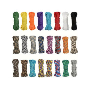 7-core 4mm bracelet woven with polypropylene rope clothesline umbrella rope backpack tied with wind rope fixed tent reinfor