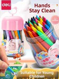 deli | Non-Messy Washable Childrens Crayons