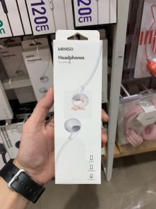 MINISO HEADSET in-Ear Headphones Classic High Pitch Strong Bass / Classic In-Ear Headphones Model U1