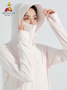 Mens And Womens Original Silk Ice Fabric Sun Protection Clothing Summer UV Protection UPF50+ Breathable Quick Dry Outdoor Clothing