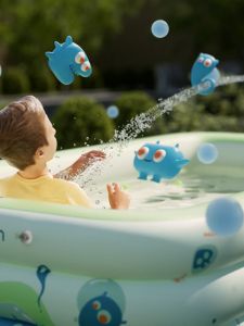 สระเป่าลมครอบครัว สระน้ำเป่าลม 1.5m/1.8m/2.6m/3m ของเล่นเด็ก แถมฟรี ที่สูบไฟฟ้า สระน้ำขนาดใหญ่ สระว่ายน้ำเด็ก สระว่ายน้ำเป่าลม สระว่ายน้ำใหญ่ สระน้ำครอบครัว สระน้ำถูกๆใหญ่ สระว่ายน้ำสำหรับกลางแจ้ง สระว่ายน้ำทำให้พองที่ถ