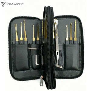Bộ Dụng Cụ Mở Khóa YOCASTY 24 Món Mạ Titan Dành Cho Thợ Khóa Và Mở Khóa Ô Tô Phù Hợp Cho Người Mới Bắt Đầu Và Chuyên Gia