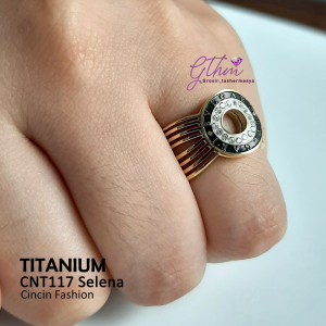 CIncin Titanium Selena Mewah Elegan Anti Luntur cnt117
