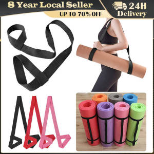 Adjustable Yoga Mat Strap Yoga Mat Bundle Strap Shoulder Straps Sports Stretch Strap Floor Mat Storage Strap Yoga Mat Bag Yoga Mat Carry Belt Strap Adjustable Shoulder Strap for Yoga Mat Sling Pilates Sport Band Exercise Fitness Mat Elastic Yoga Belt
