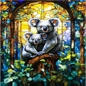 BILIBILI | Digital Oil Painting Animal Pattern DIY Oil Painting By Numbers Colorful Paint By Number Adult Kit Animal Handpainted Gift