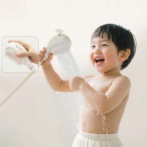 SSWW | Childrens Showerhead Bubble Bath One-Touch Stop Water