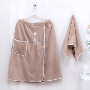 Men Bath Towel Wearable Swimming Bath Bath Skirt Adult No Lint Large Beach Towel than Pure Cotton Absorbent Soft