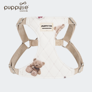 High-Aesthetic Dog Leash Puppytie Vest-Style Chest Strap for Teddy Small Dogs Pet Supplies Dog Walking Harness Extendable