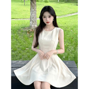 SUHUIQIAN | Slimming A-Line Sleeveless Little Black Dress