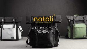 Balo đựng laptop chống nước Natoli đi phượt du lịch nhiều ngăn cao cấp Balo FOLD BACKPACK B10