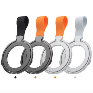 magsafe โลหะแรงดูดแม่เหล็กหมุนได้ 360 องศา ° ที่วางโทรศัพท์แบบแหวนพับโลหะผสมแบบพกพาสากลเดสก์ท็อปสร้างสรรค์