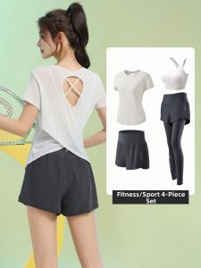 BAISILING | Back Beauty Quick-Drying Sports Outfit Summer