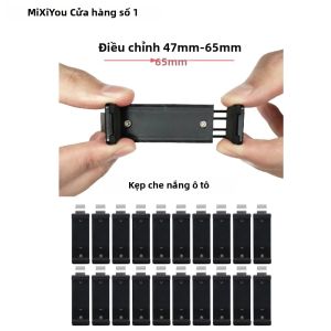 Móc Chìa Khóa Ô Tô Tấm Che Nắng Kẹp Giữ 47-68 Mm Lắp Đặt Nhanh Phù Hợp Cho Cửa Nhà Để Xe Điều Khiển Từ Xa Rào Cản Dụng Cụ Mở Dây Kẹp
