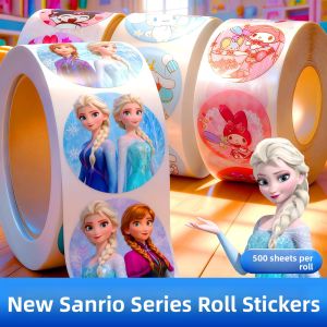 Cute Cartoon Stickers Childrens Toy Girl Kindergarten Reward Decal Pattern Girls Decorative Design Early Education 3-6 Years