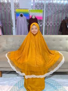 Mukena swiss dalanova anak terbaru  distributor resmi