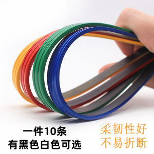 Color Soft Magnetic Strip 20/30cm Bench Whiteboard Soft Magnetic Sticks Strong Magnetic Layering Stickers Blackboard Open Class Teaching