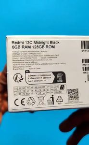Xiaomi Redmi 13C 6.74 นิ้ว ระบบปฏิบัติการ Android 13 หน่วยความำ (6/1288/256 GB) แบตเตอรี่ 5000mAh รองรับชาร์จไว 18W