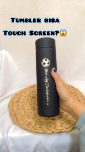 Tumbler LED Kustom Nama Logo Foto Sendiri Untuk Kado Hadiah Wisudah Pacar Cowok Cewek Berkesan Romantis