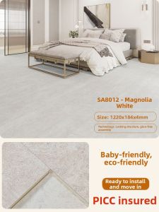 BEIQIVI | Upgraded Zero Formaldehyde ENF Suitable for Infants and Toddlers Ready-to-Use Plastic Floor