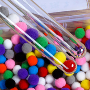 Hair Ball  Tube Exercise Baby Hand Fine Motor Training Teaching Aids Hand-Eye Coordination Concentration Educational Toys