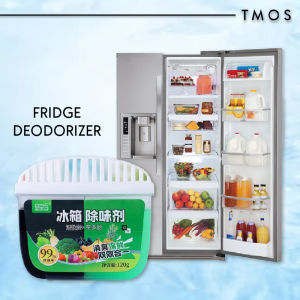 TMOS Refrigerator Fridge Deodorizer Removes Odor Air Freshener Activate Charcoal Carbon Hilang Serap Bau Peti Sejuk 冰箱除臭劑