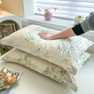 Pure Cotton Pillowcases Floral Memory Foam Pillow Covers Kids Bedding 30x50cm Single Person Use Memory Pillow Core Cover