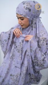 LOUFIE - Mukena Dewasa Traveling Mini Pouch Parasut Korea Motif Premium