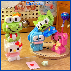 BETTIE Mini Toys Nano Block Model Kartun Building Blok Susun DIY Bricks Mainan Balok