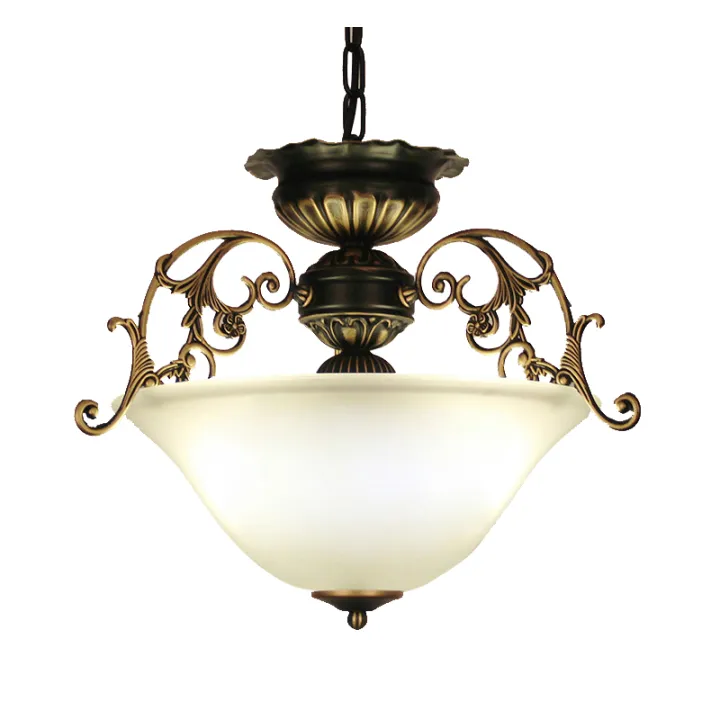 European Style Vintage Iron Art Ceiling Light Single Head Hallway ...